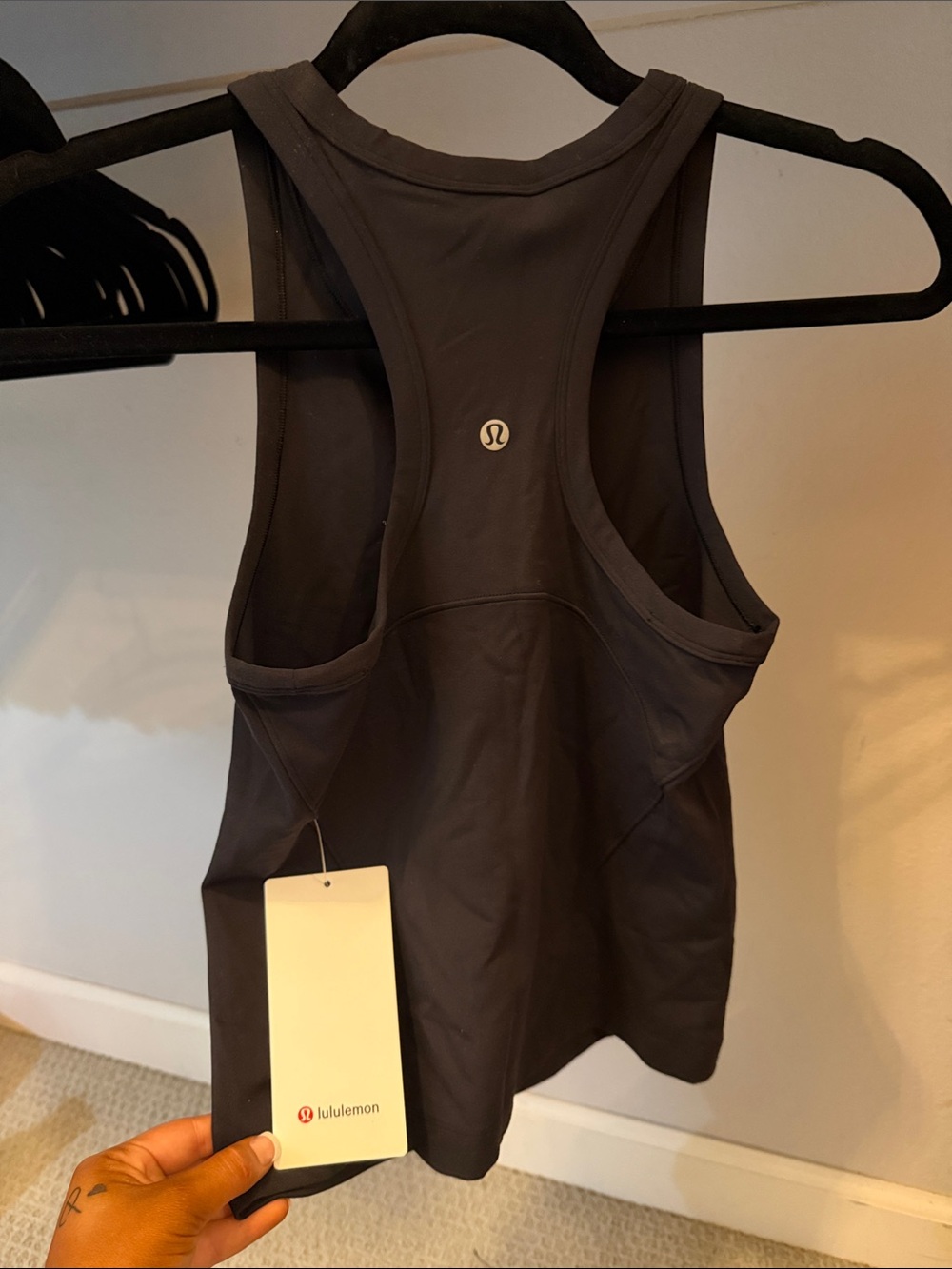 lululemon athletica Black Women's Tank Top - Classic Racerback
